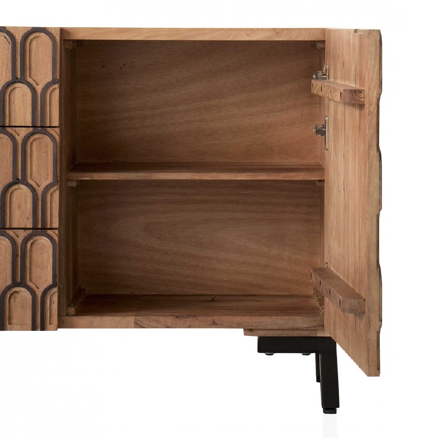 Aparador Madera Natural Mango - Imagen 4