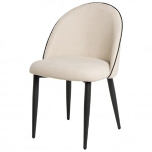 Silla Tapizada Beige