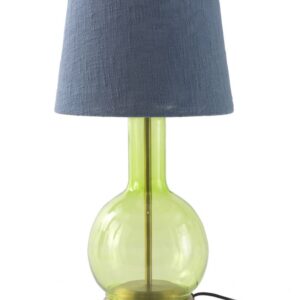 Lámpara Sobremesa Cristal Verde