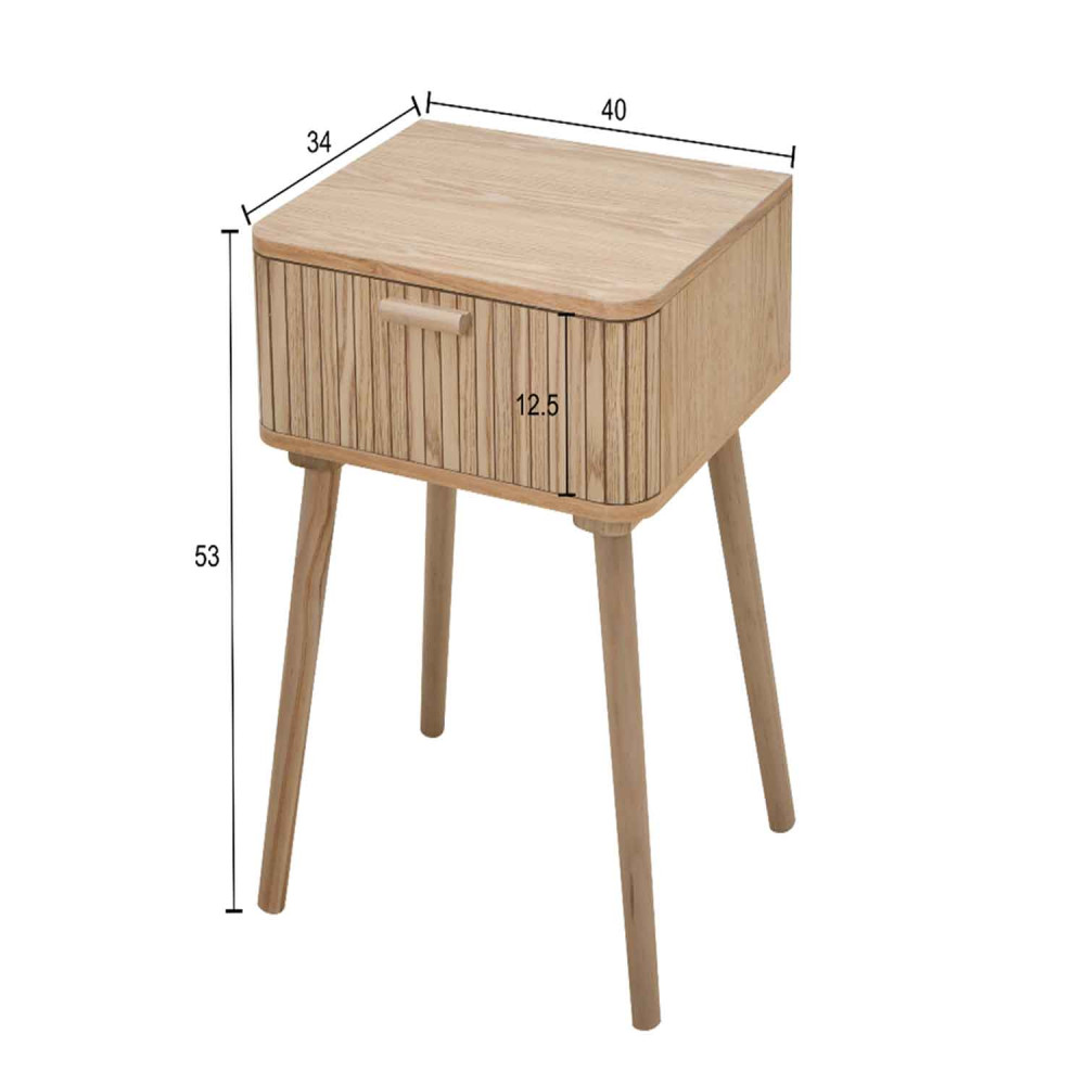 Mesita Noche 1 Cajón NUEVA COLECCIÓN - Imagen 5