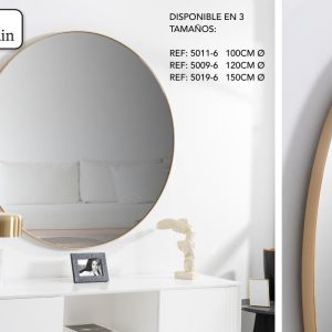 Espejo Resina Dorado 150cm NUEVA COLECCIÓN