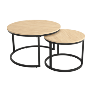 Juego 2 Mesas Centro Modelo Hurón - Alpin