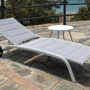 Tumbona Roche Blanco