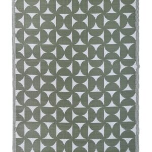 Alfombra Idy Verde-Blanco NUEVA COLECCIÓN