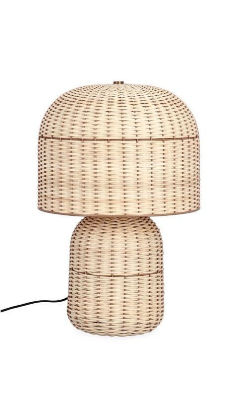 Lámpara Sobremesa Sikkim Ratán