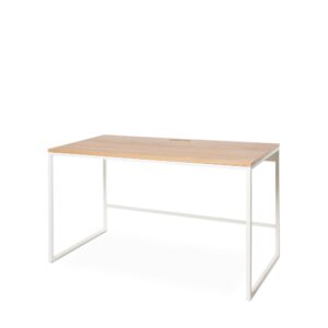 Escritorio Hudson Roble/Blanco