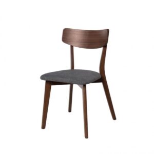 Silla Keira Nogal Gris