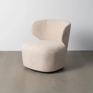 Sillón Giratario Beige