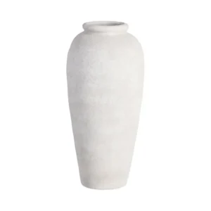 Jarrón Cerámica Blanco