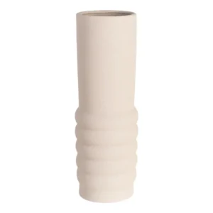 Jarrón Cerámica Blanco