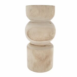 Portavela Madera 23cm