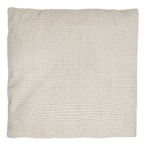 Cojín Suave Crudo/Marrón 60x60