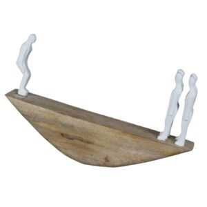 Escultura Madera Figuras Pie