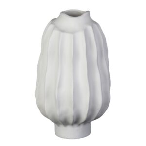 Florero Aridane Cerámica Blanco