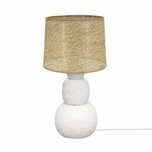 Lámpara Sobremesa Estuco 32 Cms