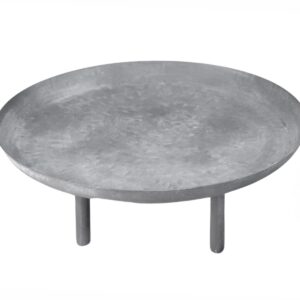 Centro Redondo Metal Gris Ø37