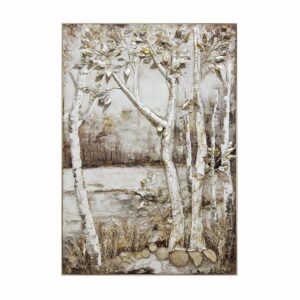 Cuadro Árboles Relieve