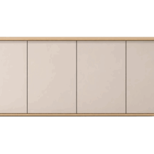 Aparador 4P Roble/Perla