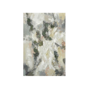 Lienzo Abstracto Tonos Verdes