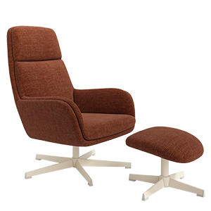 Butaca Giratoria Figara Terracota