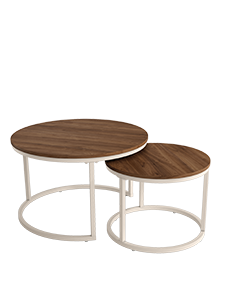 Juego 2 Mesas Centro Modelo Hurón - Java