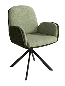 Silla Giratoria 360º Natal Verde