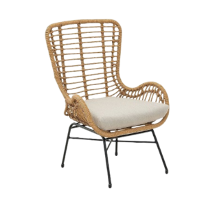 Sillón Java Ratán Beige