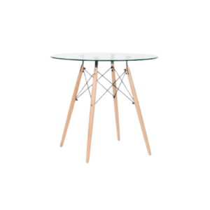 Mesa Star Madera-Cristal