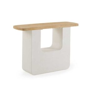 Consola Color Cemento Blanco