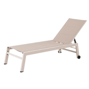 Tumbona Olivia Reclinable Beige