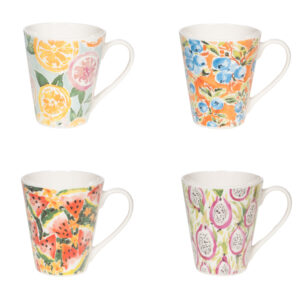 Set 4 Tazas Salvador 31cl