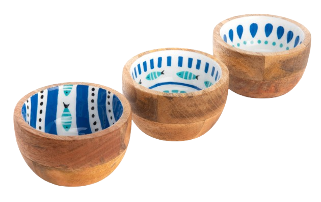Conjunto de 3 cuencos