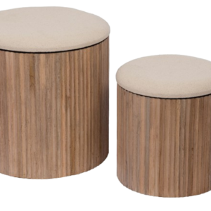 Set 2 Poufs