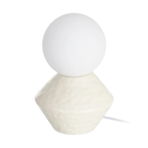 Lámpara Sobremesa Blanco Cerámica