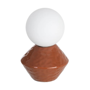 Lámpara Sobremesa Terracota Cerámica