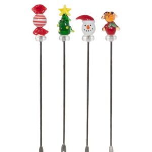 Set 4 Pinchos Metálicos
