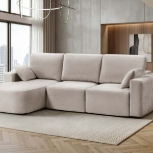 Sofá 3P Chaiselongue Izquierdo Sfera Blanco