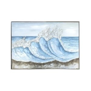 Cuadro Paisaje Mar en Relieve