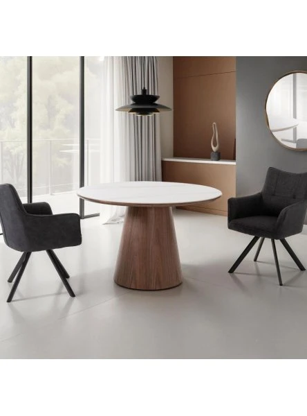 Mesa Comedor Redonda 120cm - Imagen 4