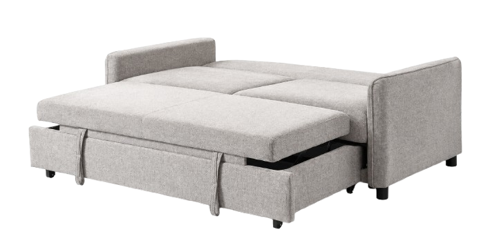 Sofá Cama Orlando 3 Plz. Gris Claro - Imagen 2