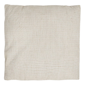 Cojin Suave Patron Cesta Crudo/Marron 45x45- Próximamente