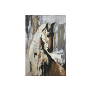 Óleo 50% Caballo Solitario 80x120 cm