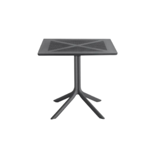 Mesa Jávea 97 Polipropileno Negro 80x80cm