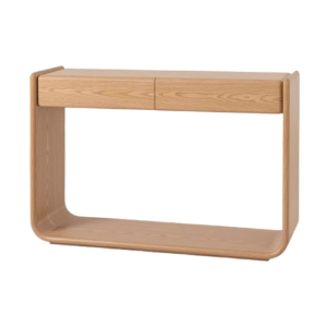 Consola Pompeya Chapa Roble 120x35x82cm