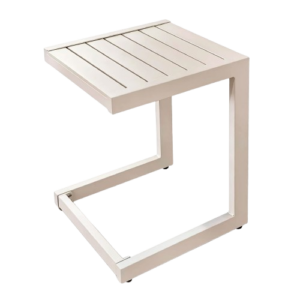 Mesa Auxiliar Exterior Beige