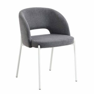 Silla Cronos Gris Pata Beige